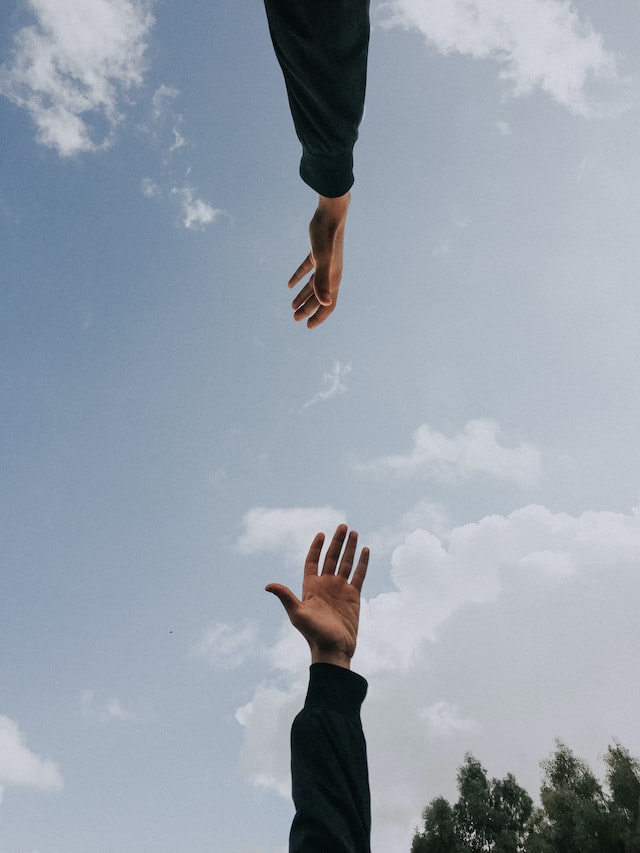 reaching out for help with depression